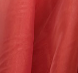 organza red