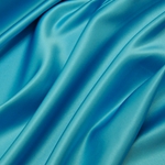 Caribbean Blue Satin