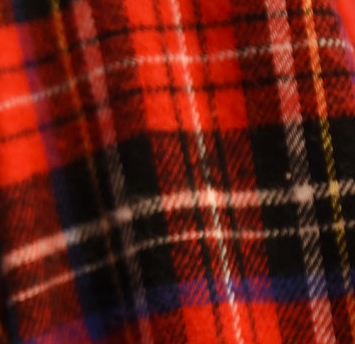 plaid pattern fabric