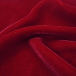 Scarlet Silk Velvet